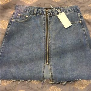 Eggka Denim Skirt, Brand New